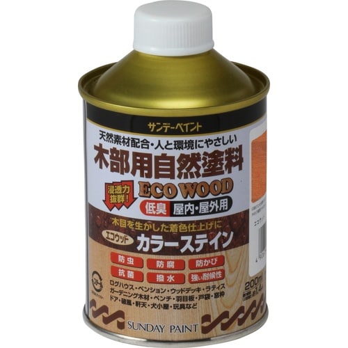 エコウッドカラーステイン メープル 200ml