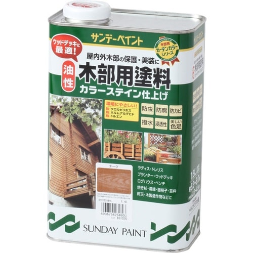 油性木部カラーステイン チーク