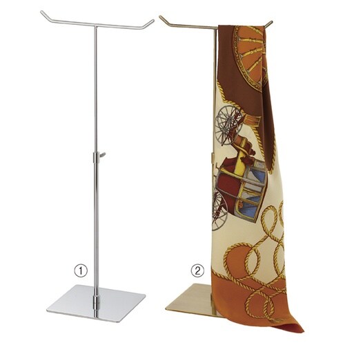 卓上T字型スタンド クローム