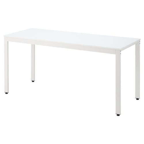 ミーティングテーブル ホワイト W150cm