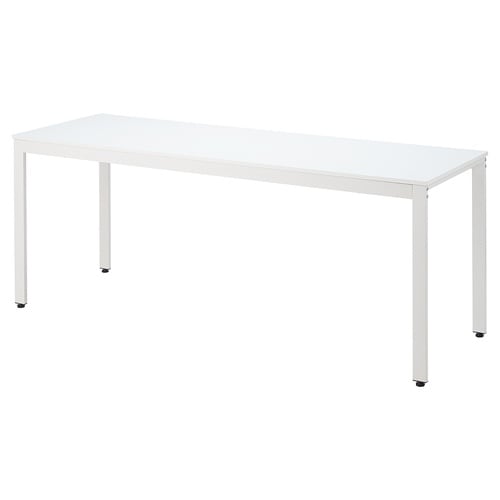 ミーティングテーブル ホワイト W180cm
