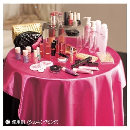 サテンシート ショッキングピンク