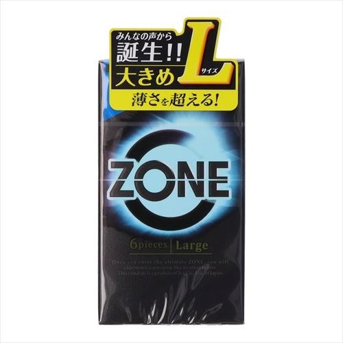 ZONE(ゾーン) Lサイズ ラテックス製6個入