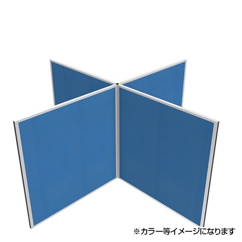 シェルトパーティション 十字セットH1200 BL
