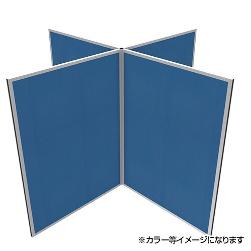 シェルトパーティション 十字セットH1600 BL