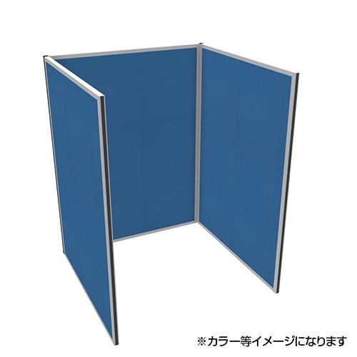 シェルトパーティション コ字セットH1600 BL