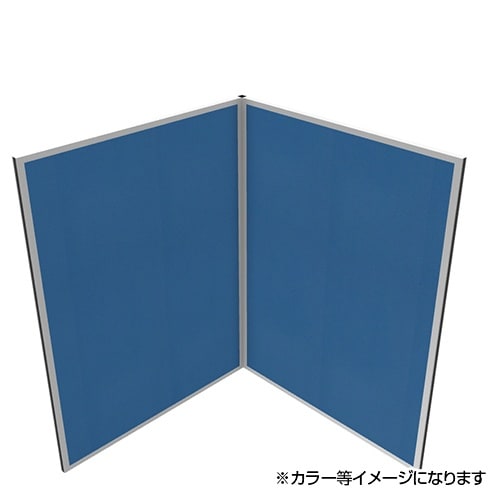 シェルトパーティション L字セットH1600 BL