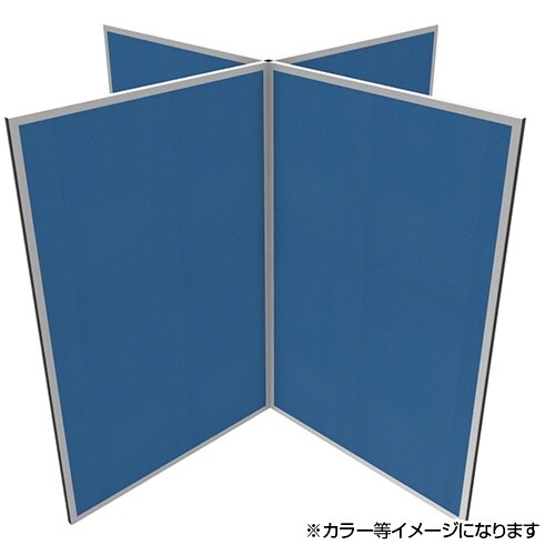 シェルトパーティション 十字セットH1800 BL