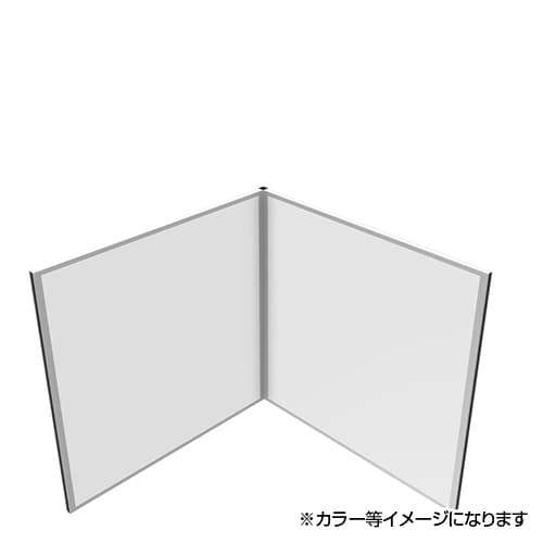 シェルトパーティション L字セットH1200 WH