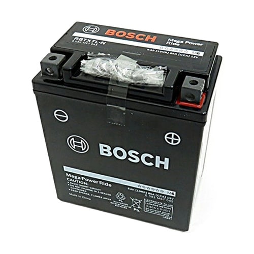 シールド型 バイク用バッテリー 液入り充電済み