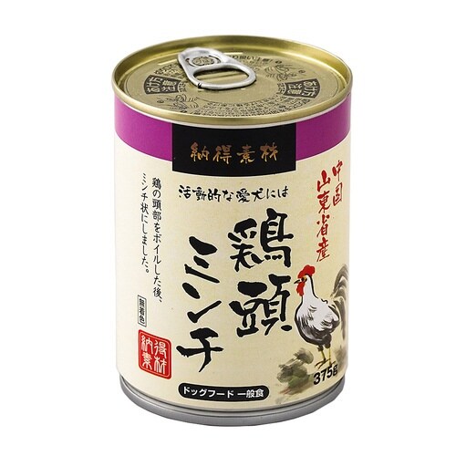 納得素材 鶏頭缶ミンチ×24