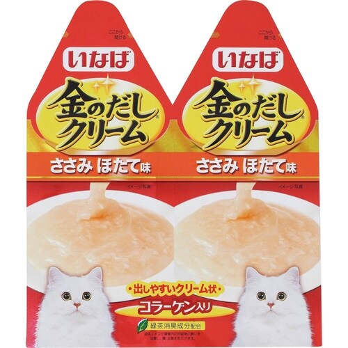 金のだしクリーム ささみほたて味