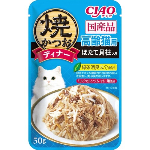 CIAO 焼かつおディナー 高齢猫用ほた