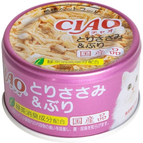 CIAO ホワイティ とりささみ&ぶり×48