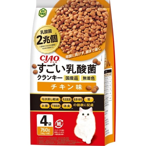 CIAO すごい乳酸菌クランキー チキン