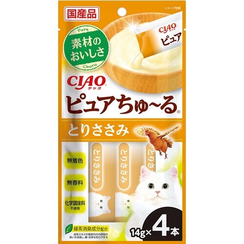 CIAO ピュアちゅーる とりささみ×48