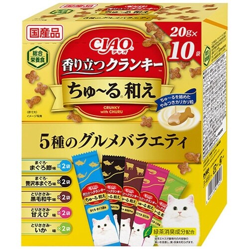 CIAO 香り立つクランキーちゅーる和え