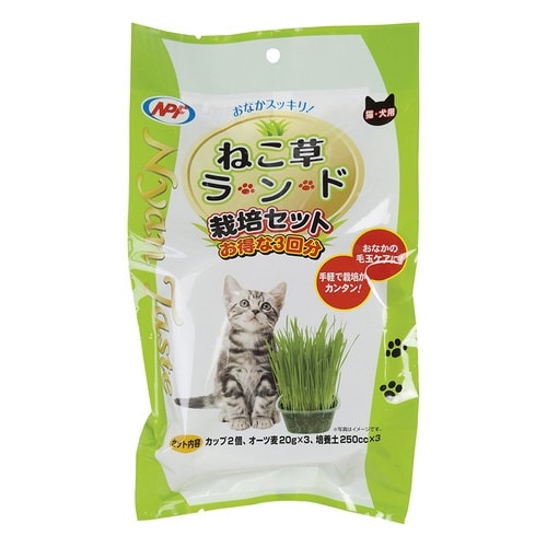 NyanTaste ねこ草ランド 栽培セ