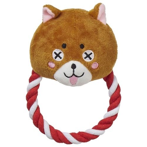 プラッシュトイ・ウィズロープ リングイヌ