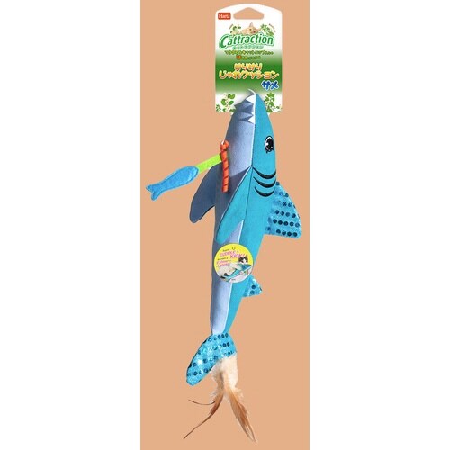 ハーツ けりけりじゃれクッション サメ