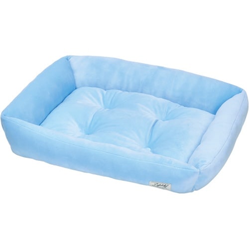 ソフトスクエアベッドブルー