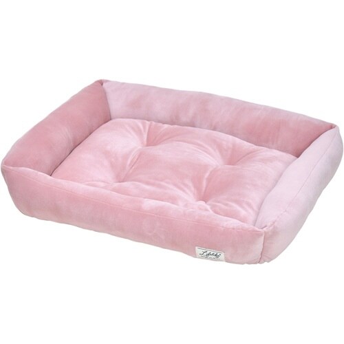 ソフトスクエアベッドピンク