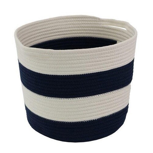 収納 バスケット やわらかバスケット ブルー