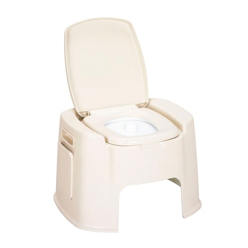 ポータブルトイレ デラックス型 バケツ付き 介護