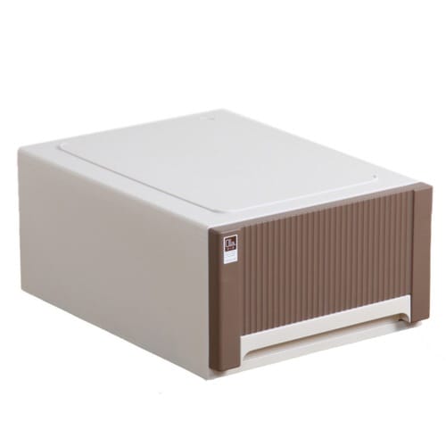 収納ケース オーラ 5323 浅型 ブラウン