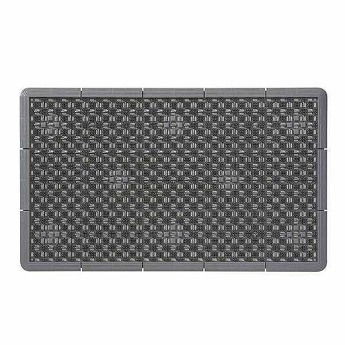 玄関マット 泥落とし 業務用 グレー