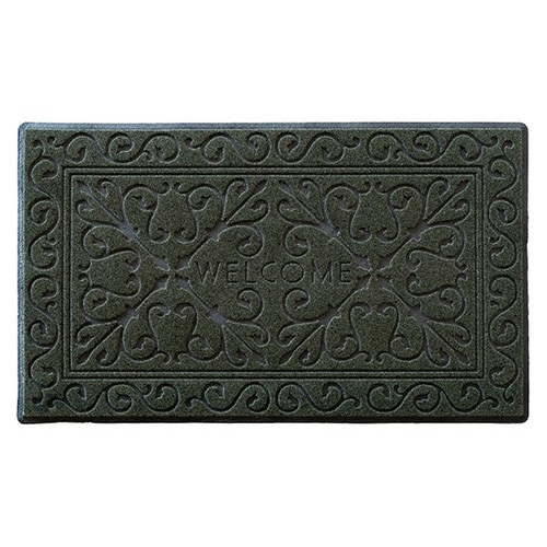 玄関マット 泥落とし 45×75cm グレー