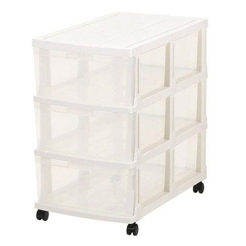 収納ケース 3段 エミング ロングストッカー