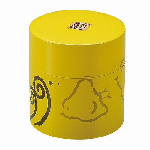 茶筒 350ml ちどり HAKOYA 黄