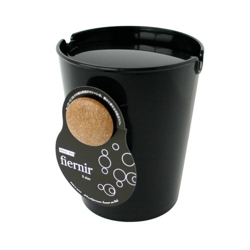 ゴミ箱 1L フェニール S ふた付き ブラック