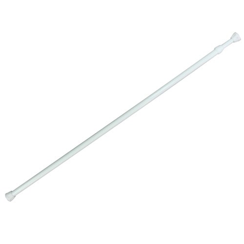 突っ張り棒 取付幅:66から110cm ホワイト
