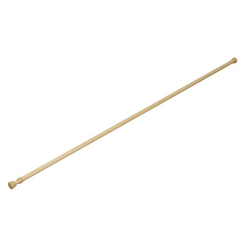 突っ張り棒 取付幅:110から190cm 木調