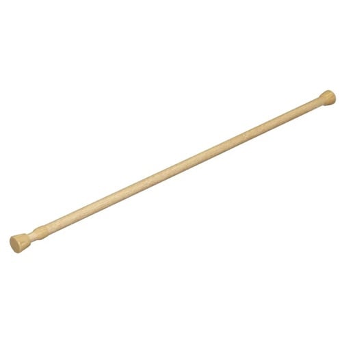 突っ張り棒 取付幅:70から110cm 木調