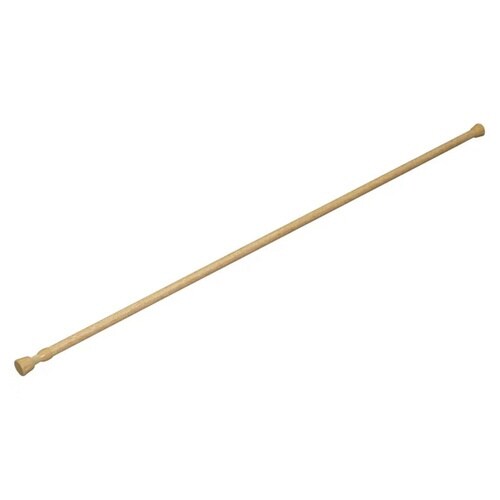 突っ張り棒 取付幅:110から190cm 木調