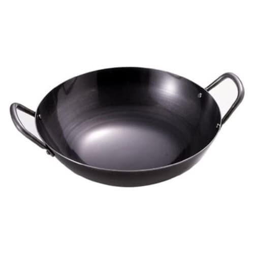 中華鍋 30cm ガス火専用 鉄製 魚菜 日本製