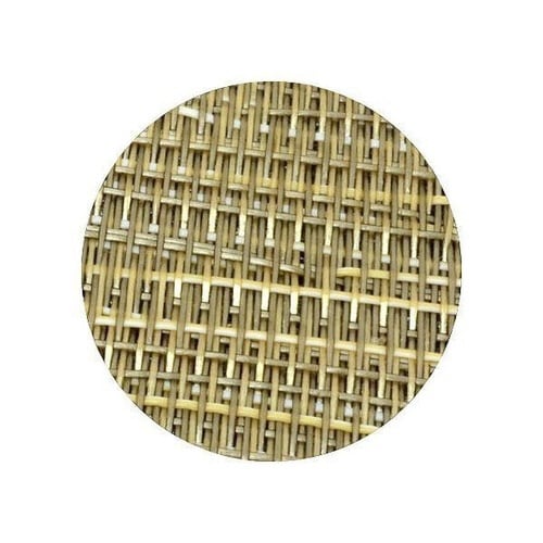 コースター 丸 10cm 撥水 ビニール ゴールド