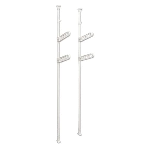 室内物干し つっぱり式 物干しポール 室内竿受け