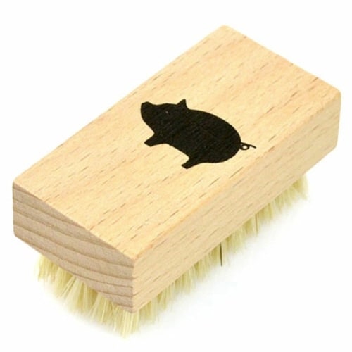 ミニネイルブラシ ロクサン 巾着袋入り ブタ