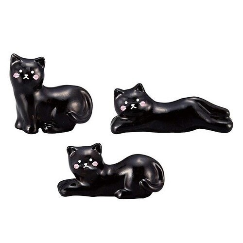 箸置き くろねこ 3個セット