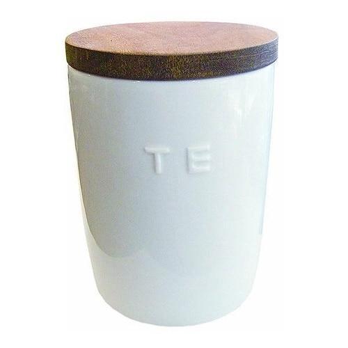 保存容器 ロクサン 陶器製 ホワイトキャニスター