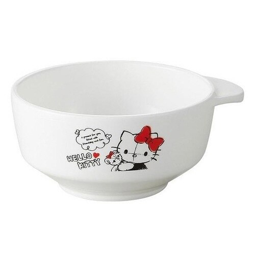 茶碗 ハローキティ スケッチデザイン 持ち手付き