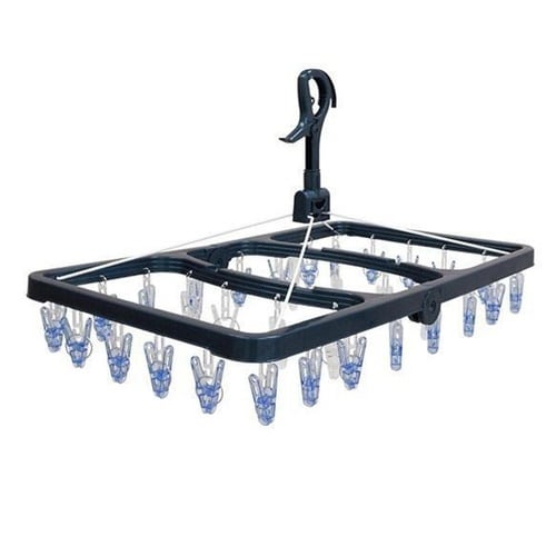 洗濯ハンガー 角ハンガー 32ピンチ