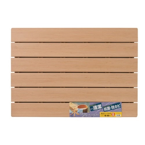 すのこ 風呂マット 木目すのこ 6枚板