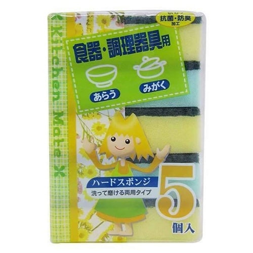 キッチンスポンジ キッチンメイト 5個入り