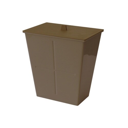 ゴミ箱 3L アンブルトラッシュ ブラウン