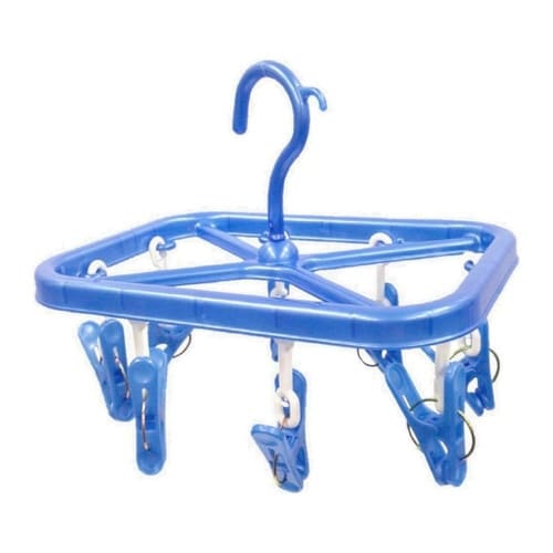 洗濯ハンガー ミニ角ハンガー 8ピンチ